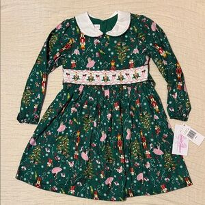 Bonnie Jean Green Nutcracker Dress